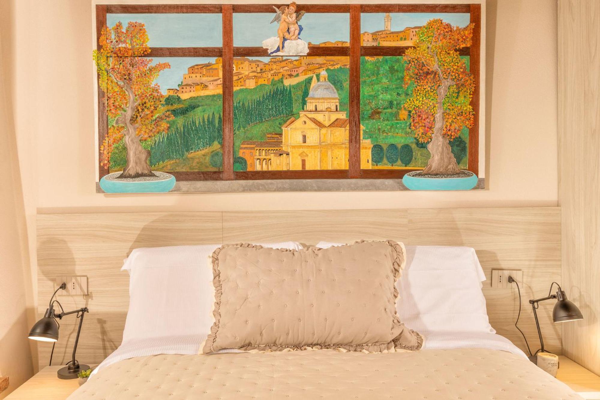 Palazzo Falcinelli Luxury Room In Montepulciano Center With Air Conditioning And Elevator Buitenkant foto